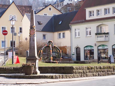 Osterbrunnen in Königstein