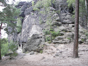 Auf dem Kleinhennersdorfer Stein